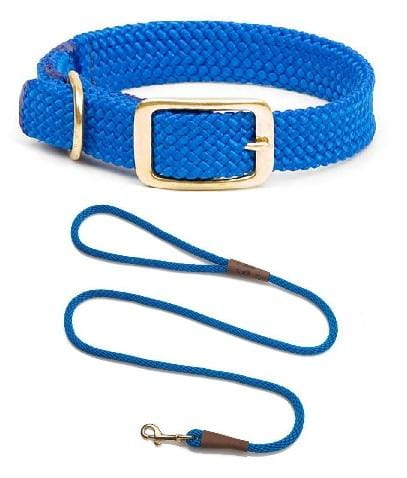 Junior / Puppy Braid Lead Set with ID Tag - Leadingdog