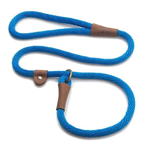 Mendota Rope Dog Slip Lead 1/2" thick for larger dogs -  Range of colours-Leadingdog