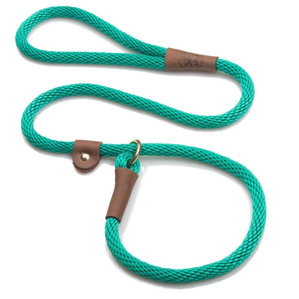 Mendota Rope Dog Slip Lead 1/2" thick for larger dogs -  Range of colours-Leadingdog