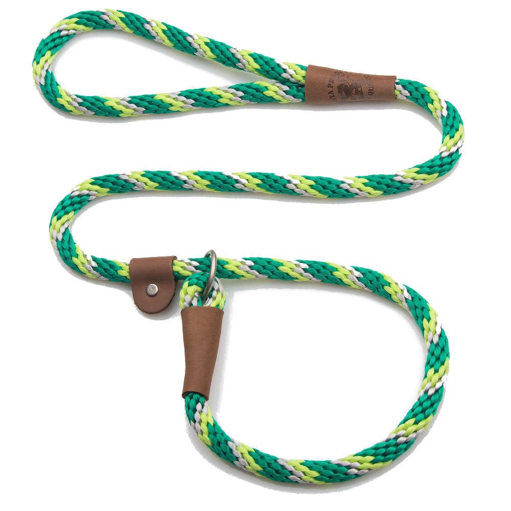 Mendota Rope Dog Slip Lead 1/2" thick for larger dogs -  Range of colours-Leadingdog