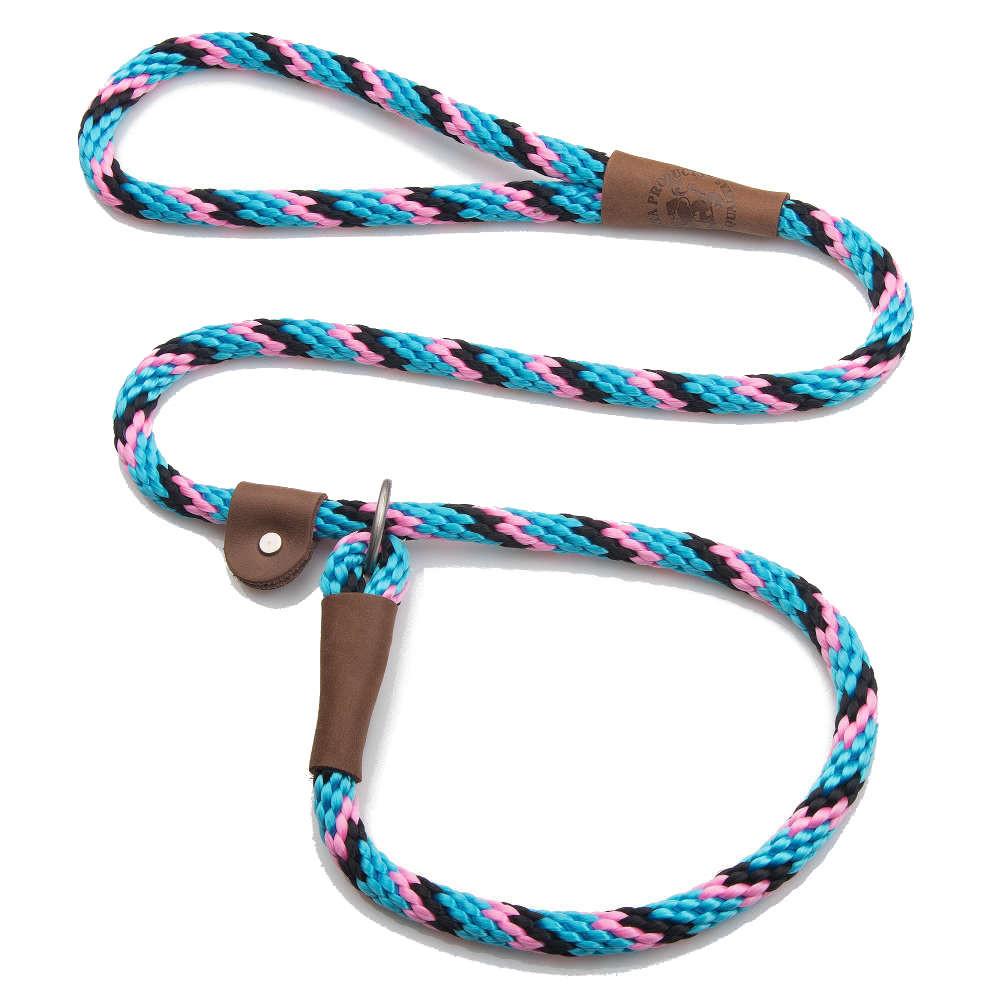 Mendota Rope Dog Slip Lead 1/2" thick for larger dogs -  Range of colours-Leadingdog