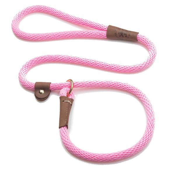 Mendota Rope Dog Slip Lead 1/2" thick for larger dogs -  Range of colours-Leadingdog