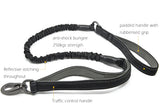 Miro & Makauri Anti Shock Bungee Dog Lead with Traffic Grip by Miro & Makauri